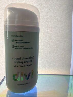 Divi P+ Vitamin Complex Strand Plumping Styling Cream Thickening 4oz